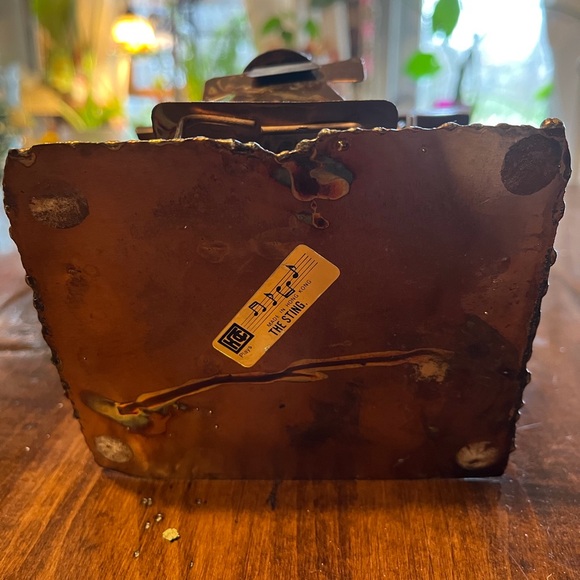 Big Arnart copper metal art player piano man - Picture 5 of 6